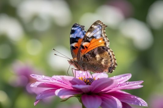 Butterfly knows no mirror